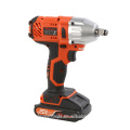 20V 1/2" Cordless Brushless High Torque 3000 RPM Power Battery Electricity Impact Wrench